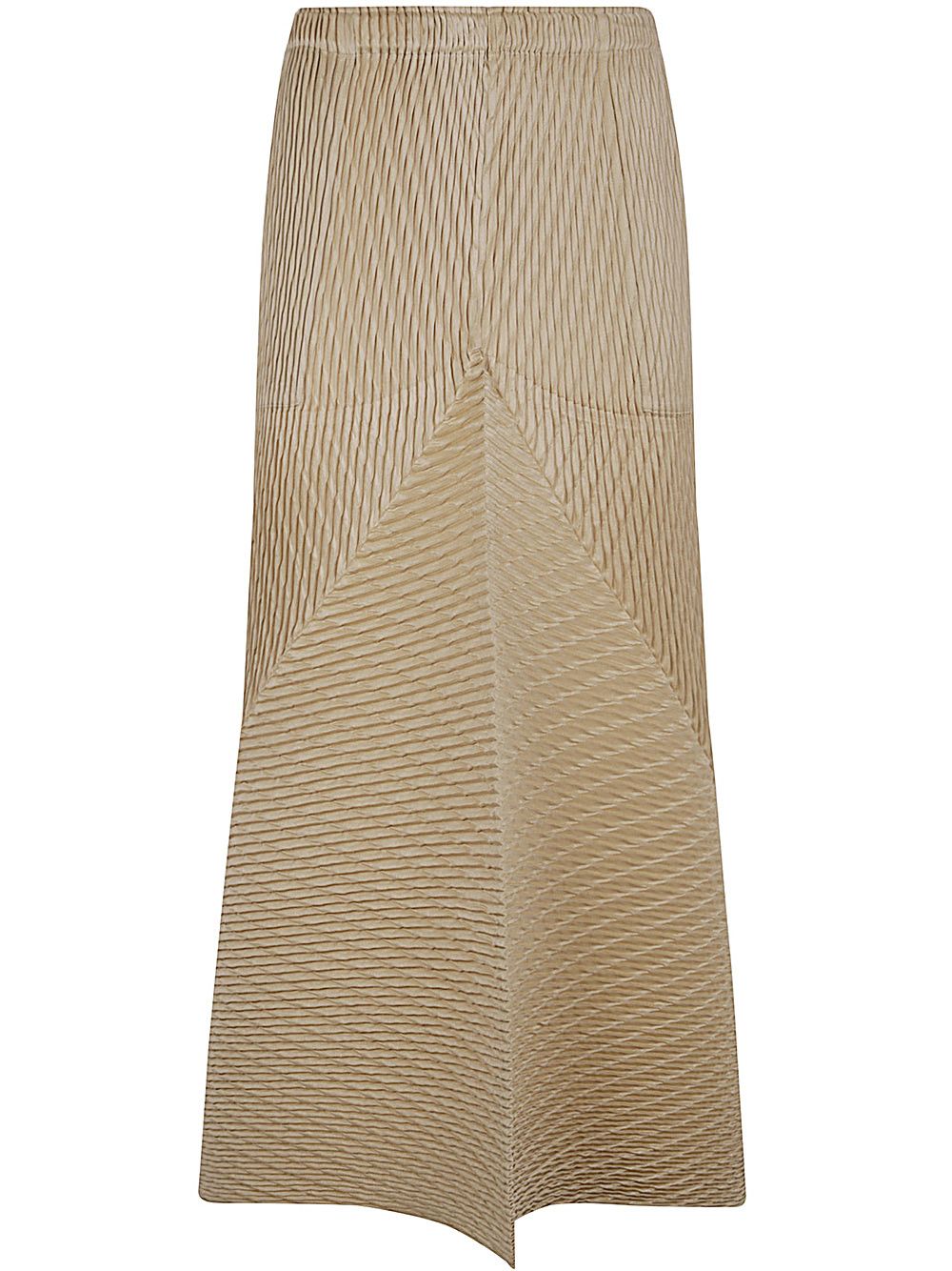 Issey Miyake WRAPPED SUEDE LIKE PLEATS SKIRT Size M / US 6-8 / IT 42-44 - 4 Thumbnail