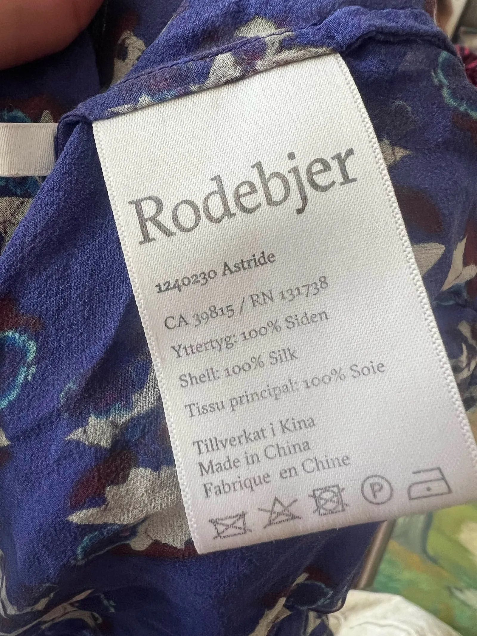 Rodebjer Rodebjer Astride Blouse Size XS / US 0-2 / IT 36-38 - 3 Thumbnail