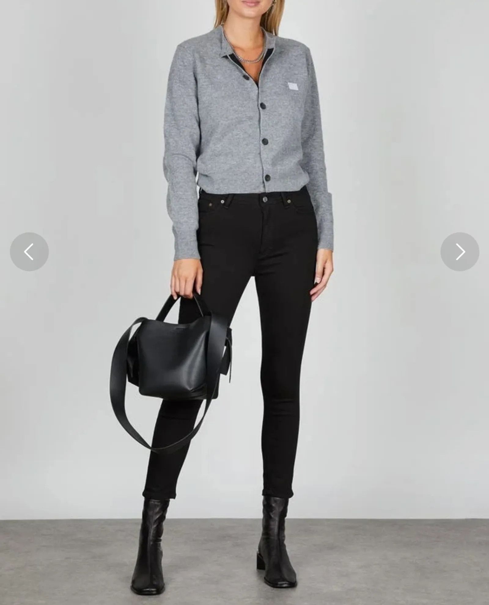 Acne Studios Acne Studios Jeans Peg Skinny Black Jeans Size 25" / US 0 / IT 36 - 5 Thumbnail