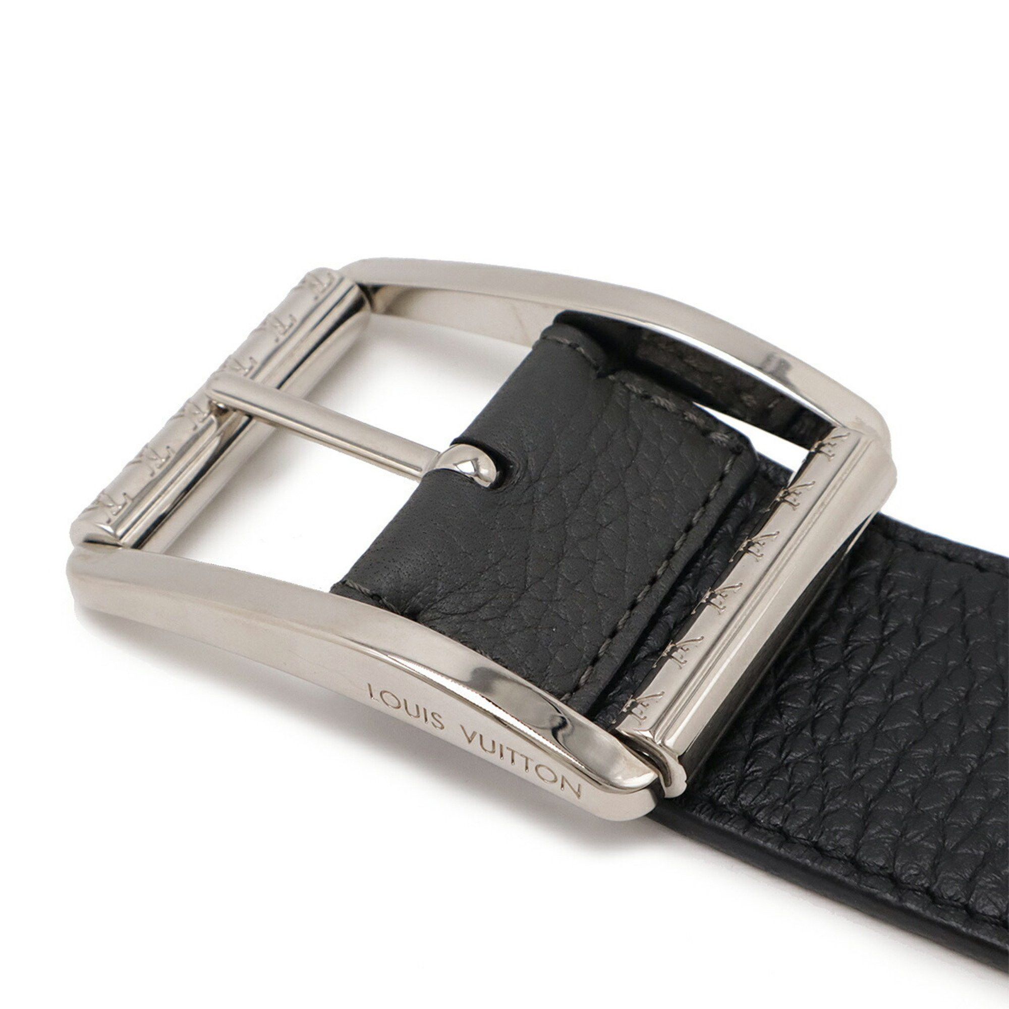 Louis Vuitton Louis Vuitton Santur Reverso Reversible 40MM Belt Taurillon Leather Black Grey #95 M0127T Size ONE SIZE - 4 Thumbnail