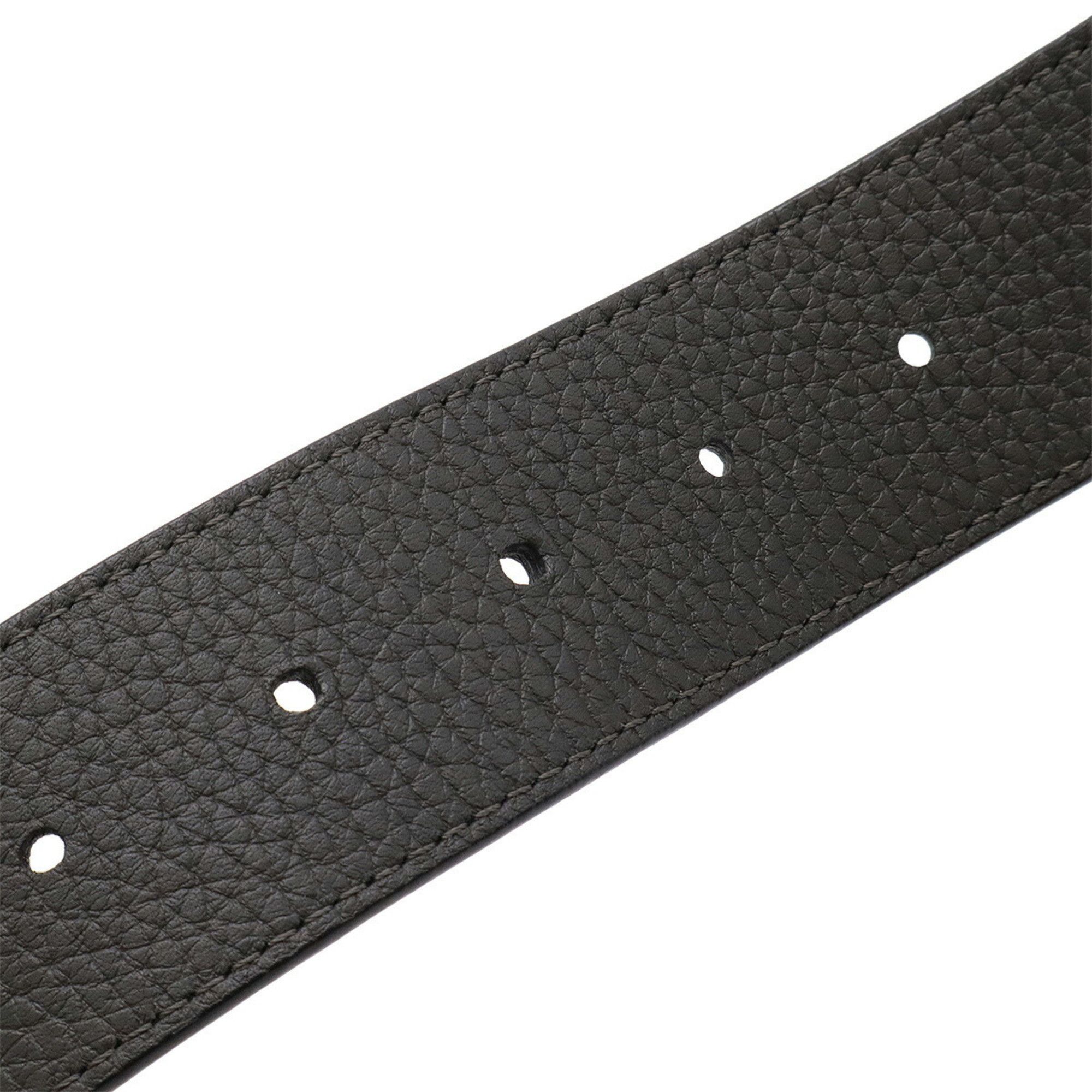 Louis Vuitton Louis Vuitton Santur Reverso Reversible 40MM Belt Taurillon Leather Black Grey #95 M0127T Size ONE SIZE - 8 Thumbnail