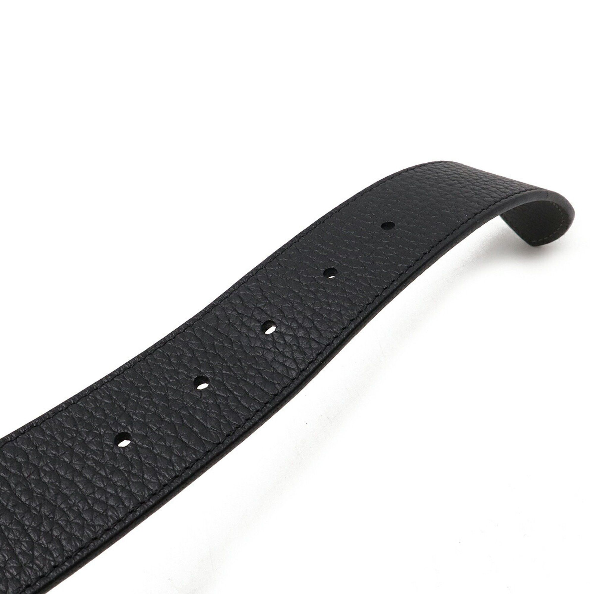 Louis Vuitton Louis Vuitton Santur Reverso Reversible 40MM Belt Taurillon Leather Black Grey #95 M0127T Size ONE SIZE - 7 Thumbnail