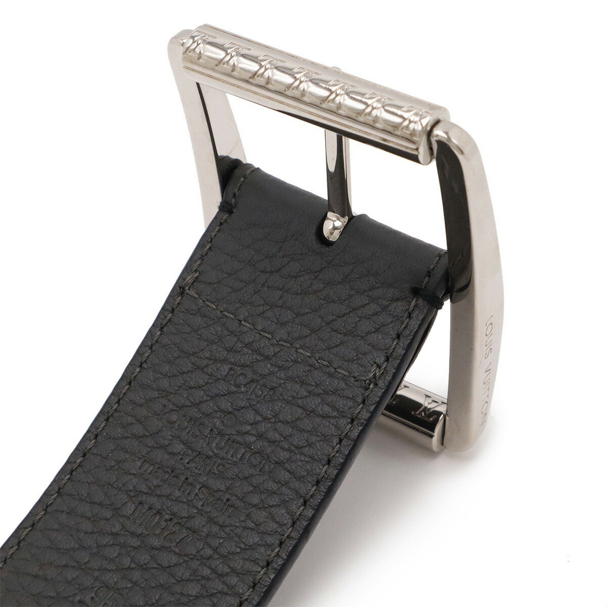 Louis Vuitton Louis Vuitton Santur Reverso Reversible 40MM Belt Taurillon Leather Black Grey #95 M0127T Size ONE SIZE - 5 Thumbnail