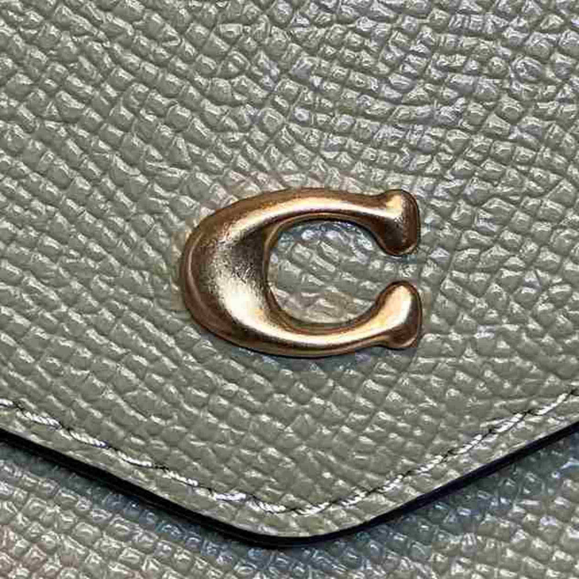 Coach Coach C2328 Tri-fold Wallet for Men and Women Size ONE SIZE - 9 Thumbnail