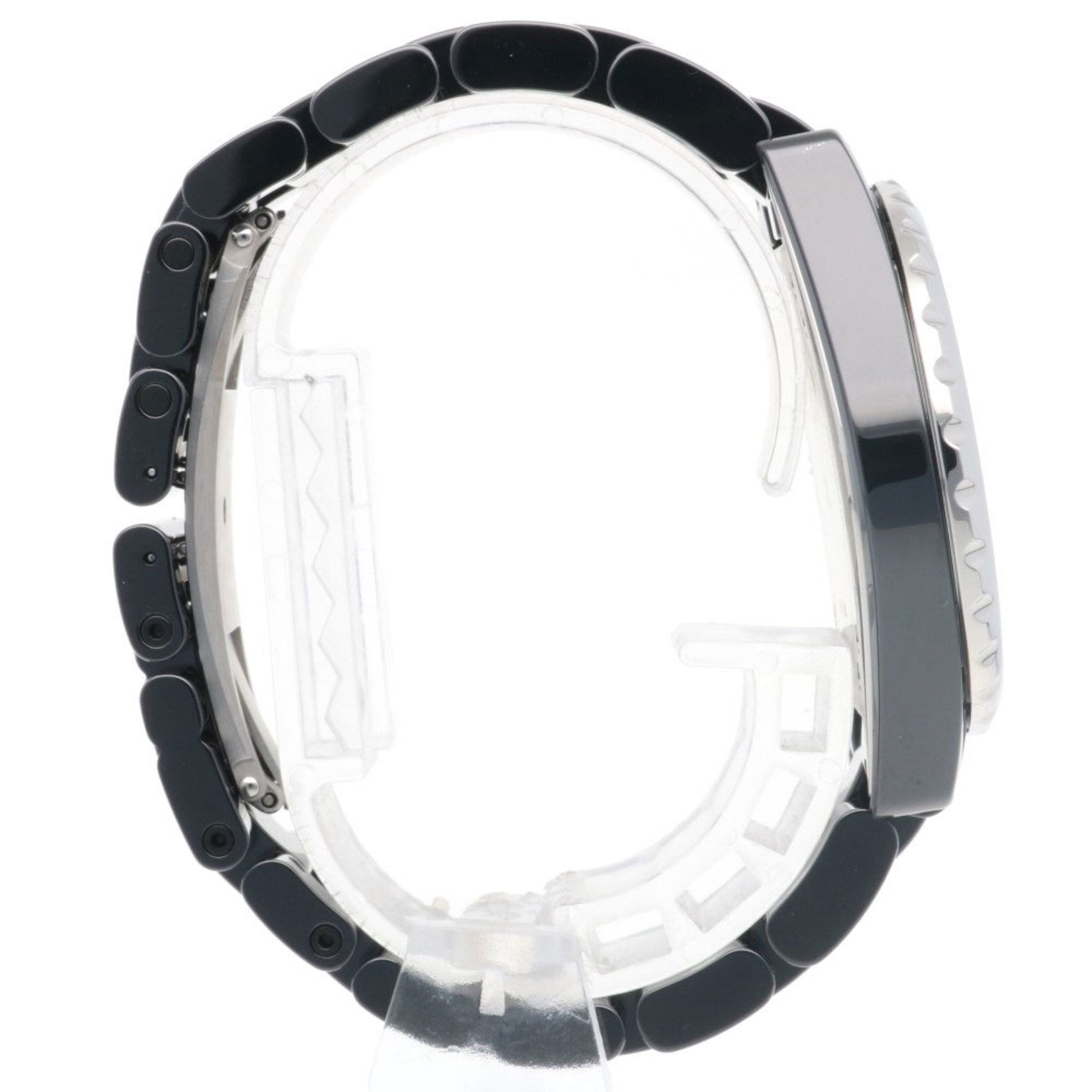 Chanel Chanel J12 Watch Ceramic Automatic Men's CHANEL 11P Diamond Overhauled Size ONE SIZE - 7 Thumbnail