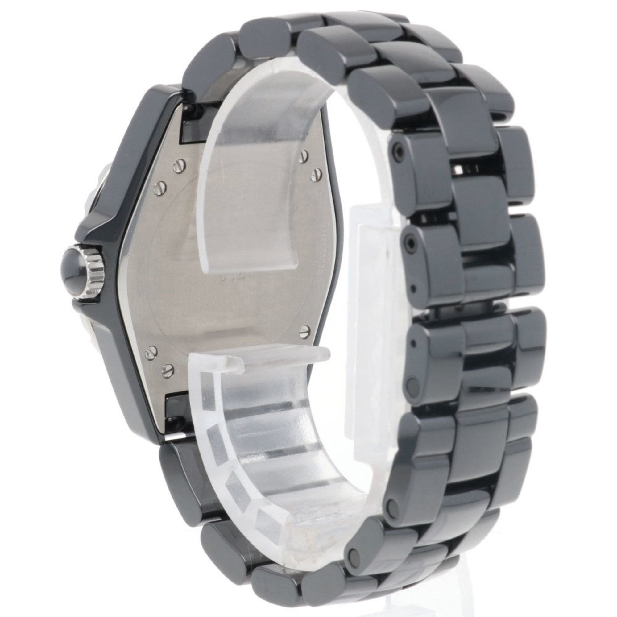 Chanel Chanel J12 Watch Ceramic Automatic Men's CHANEL 11P Diamond Overhauled Size ONE SIZE - 5 Thumbnail