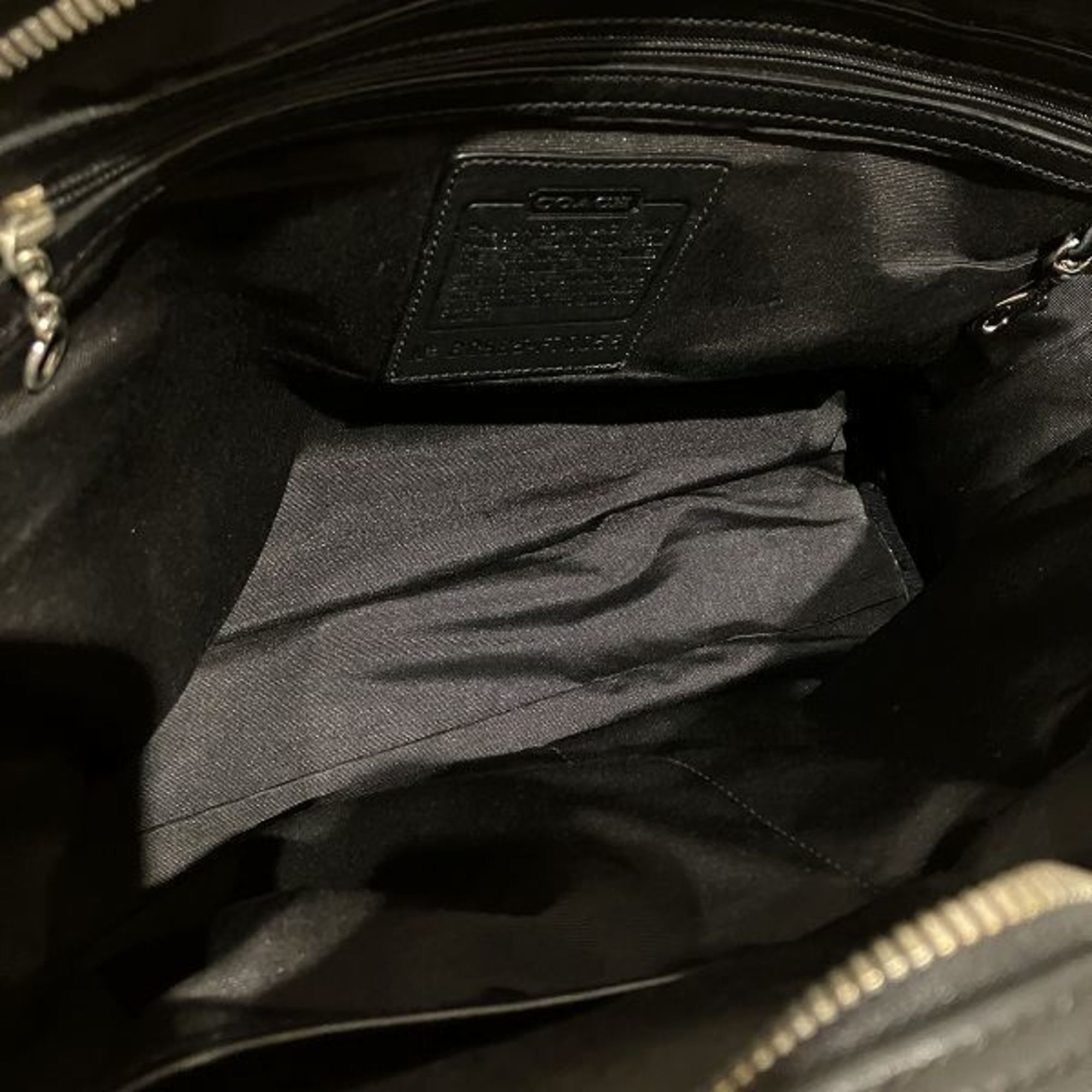 Coach Coach Signature F70058 Black Bag Shoulder Men's Size ONE SIZE - 6 Thumbnail