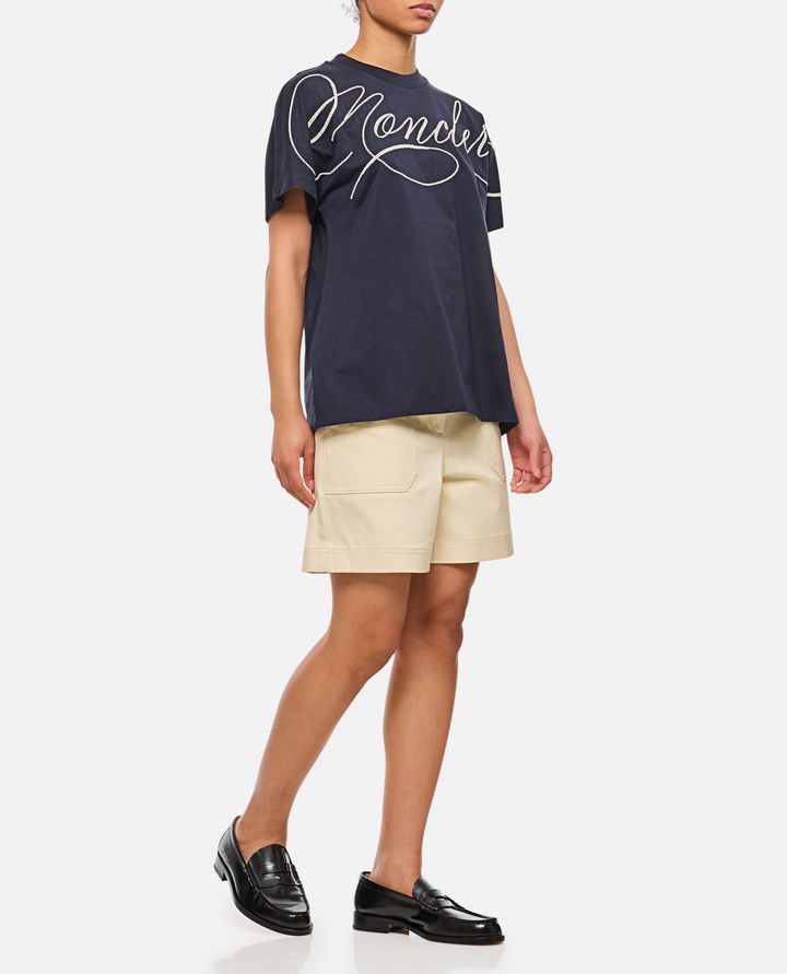 Moncler LOGO T-SHIRT Size XL / US 12-14 / IT 48-50 - 2 Thumbnail