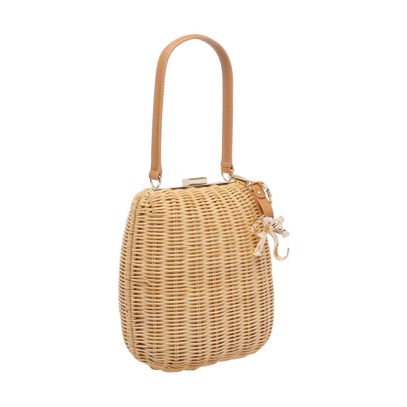 Self-Portrait KEYCHAIN RATTAN BAG Size ONE SIZE - 2 Thumbnail