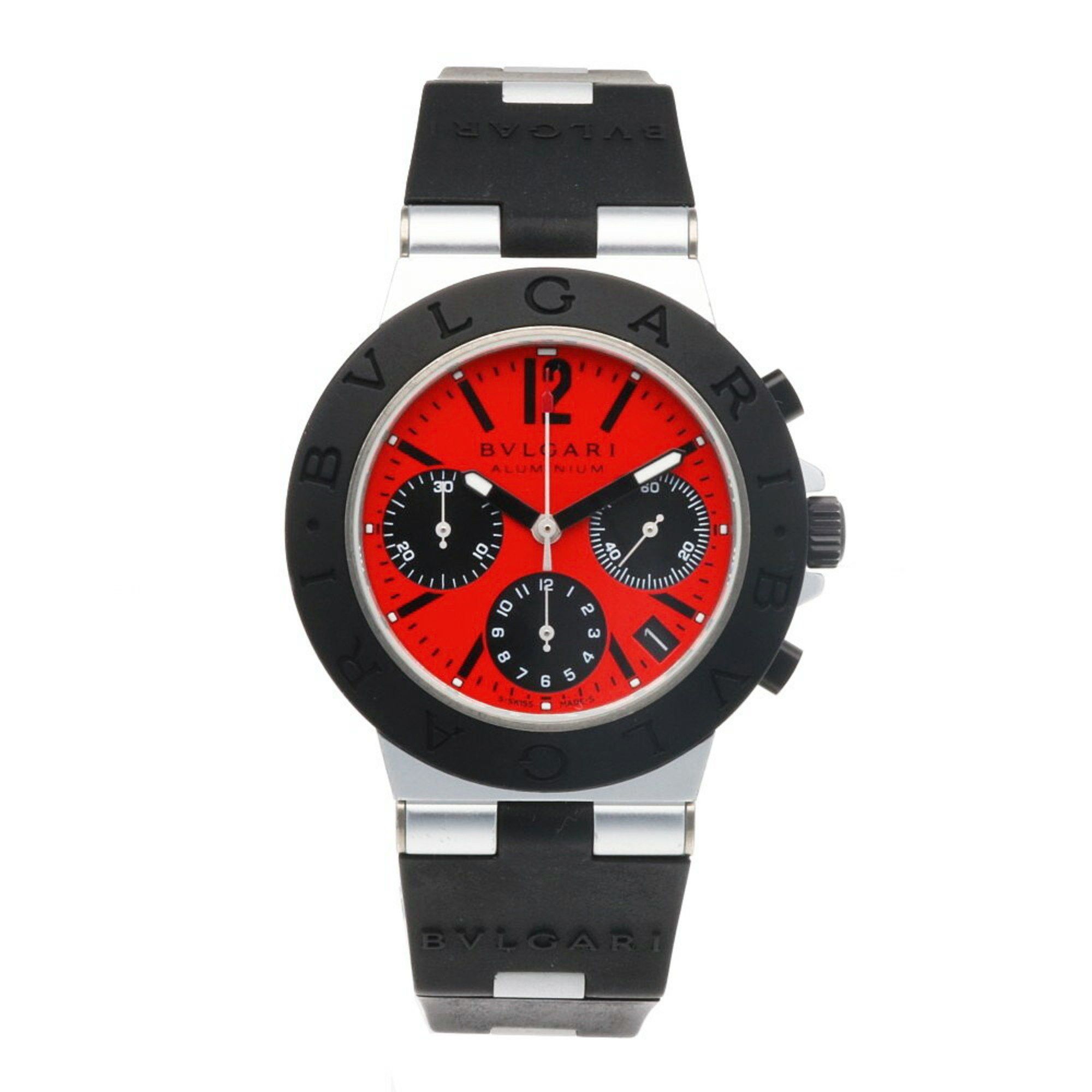 Bvlgari BVLGARI Aluminium Watch AC38TA Automatic Men's Overhauled Size ONE SIZE - 8 Thumbnail