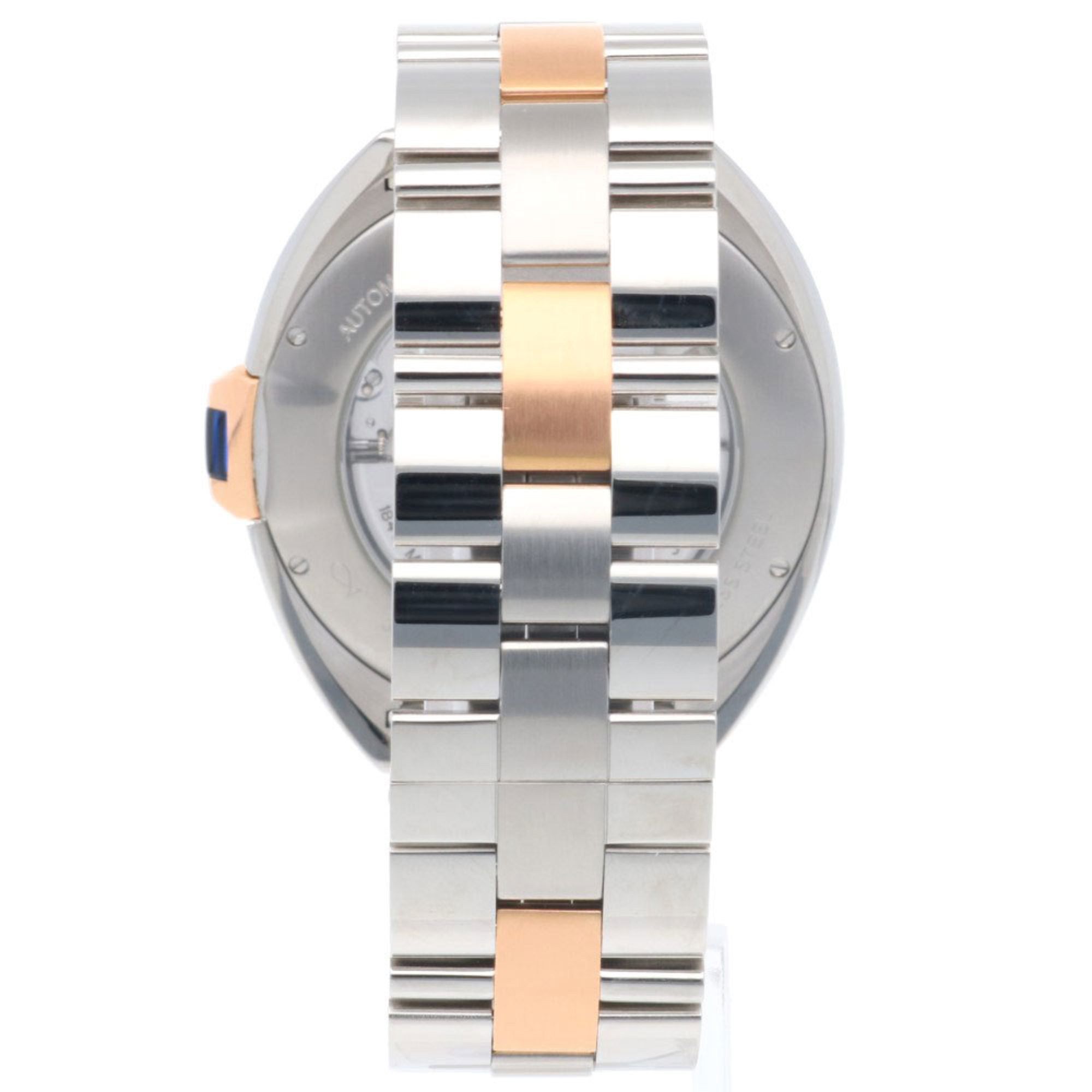 Cartier Cartier Clé de Watch Stainless Steel 3850 Automatic Men's CARTIER Overhauled Size ONE SIZE - 6 Thumbnail