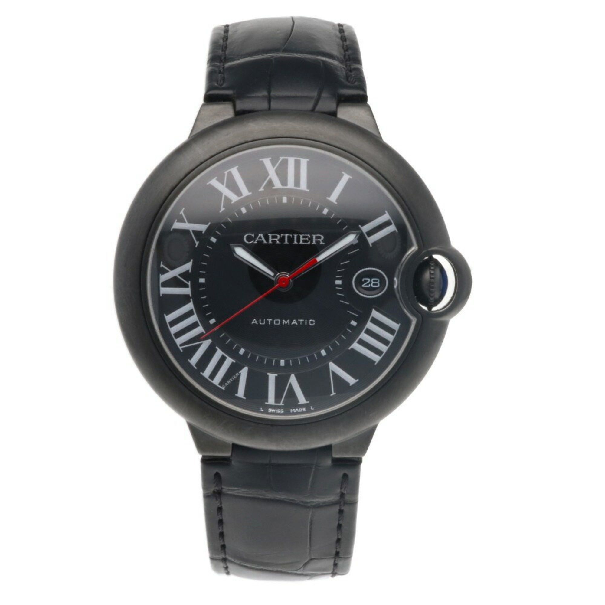 Cartier Cartier Ballon Bleu ADLC Coated Watch Stainless Steel 3765 Men's CARTIER Size ONE SIZE - 8 Thumbnail