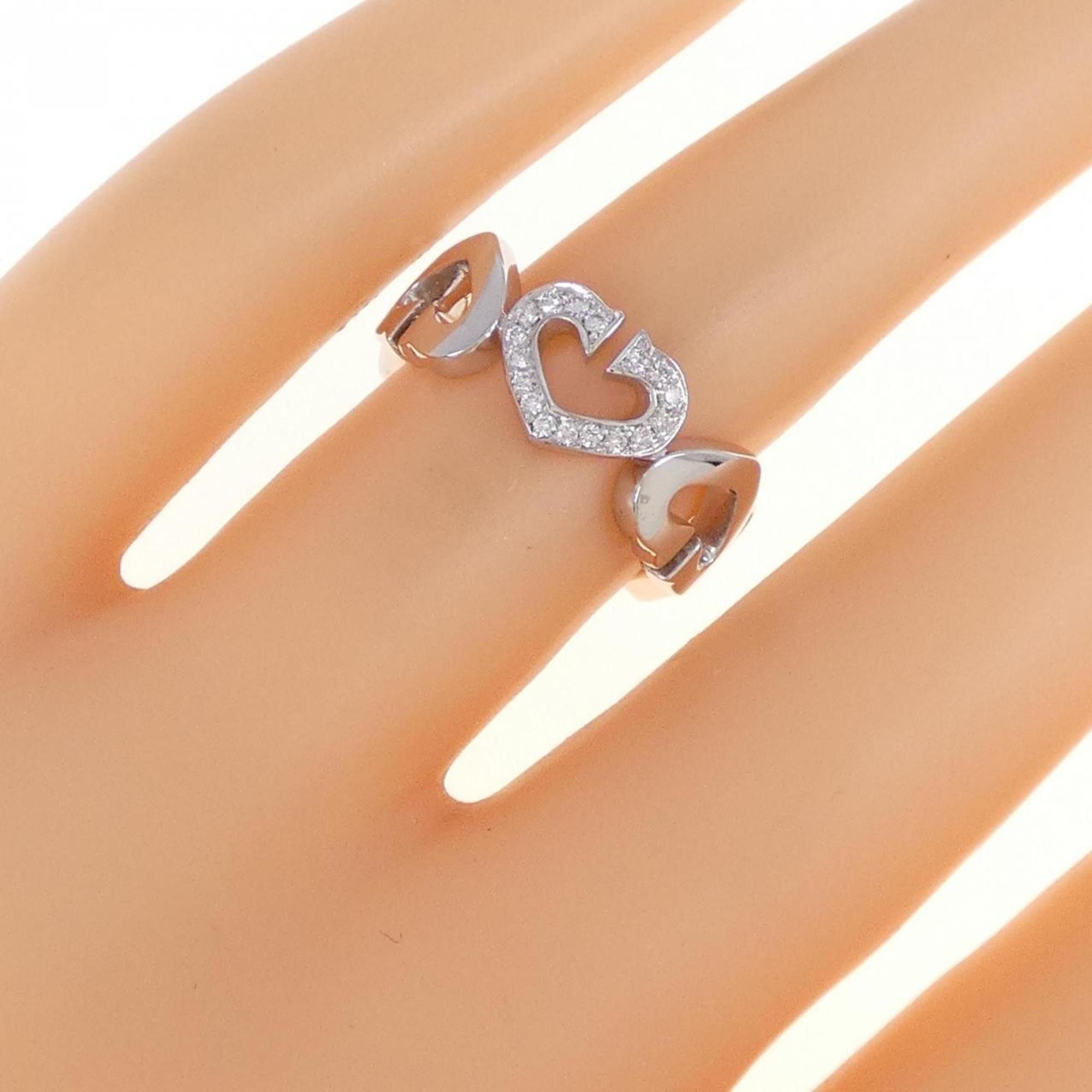 Cartier Cartier C heart ring Size ONE SIZE - 5 Thumbnail