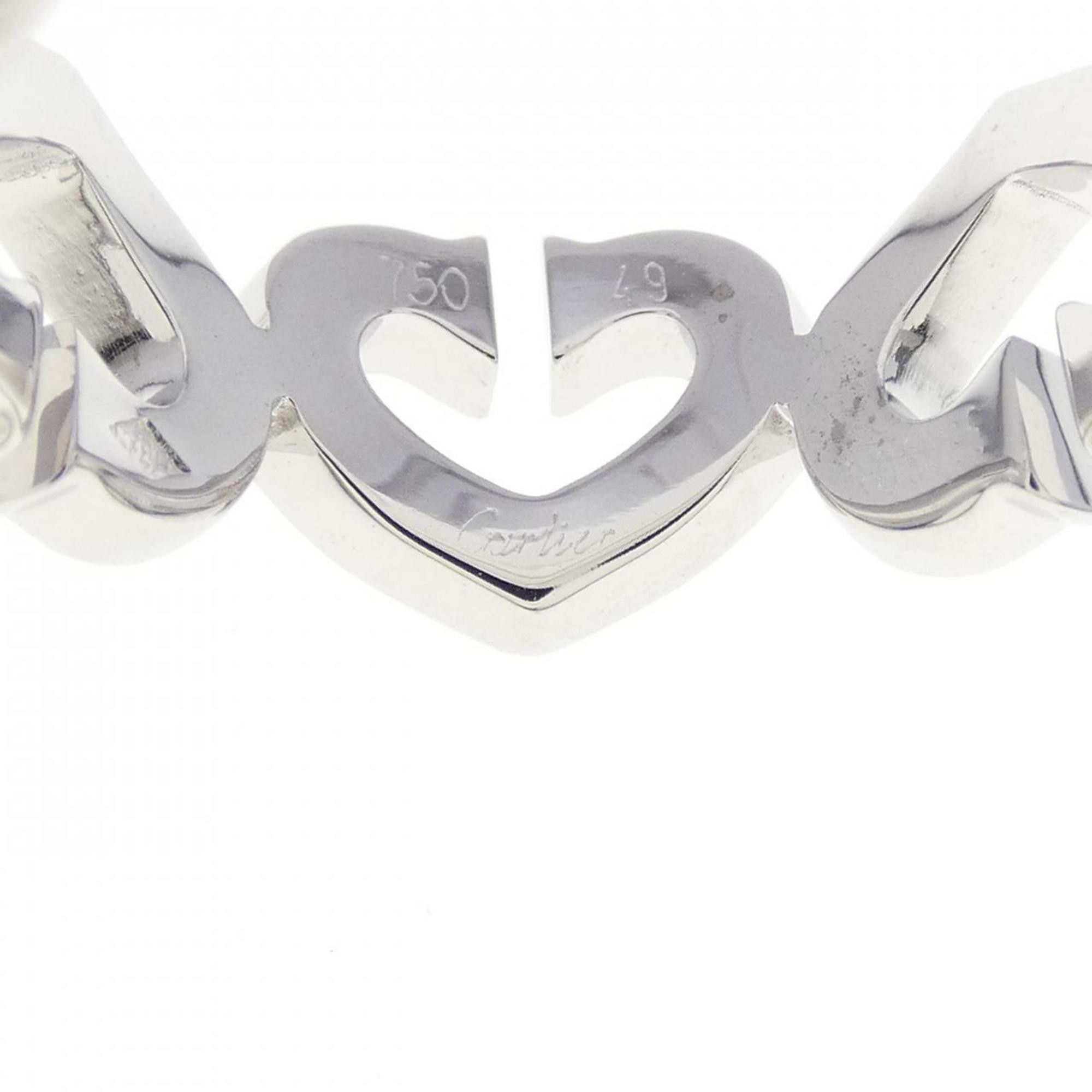 Cartier Cartier C heart ring Size ONE SIZE - 4 Thumbnail