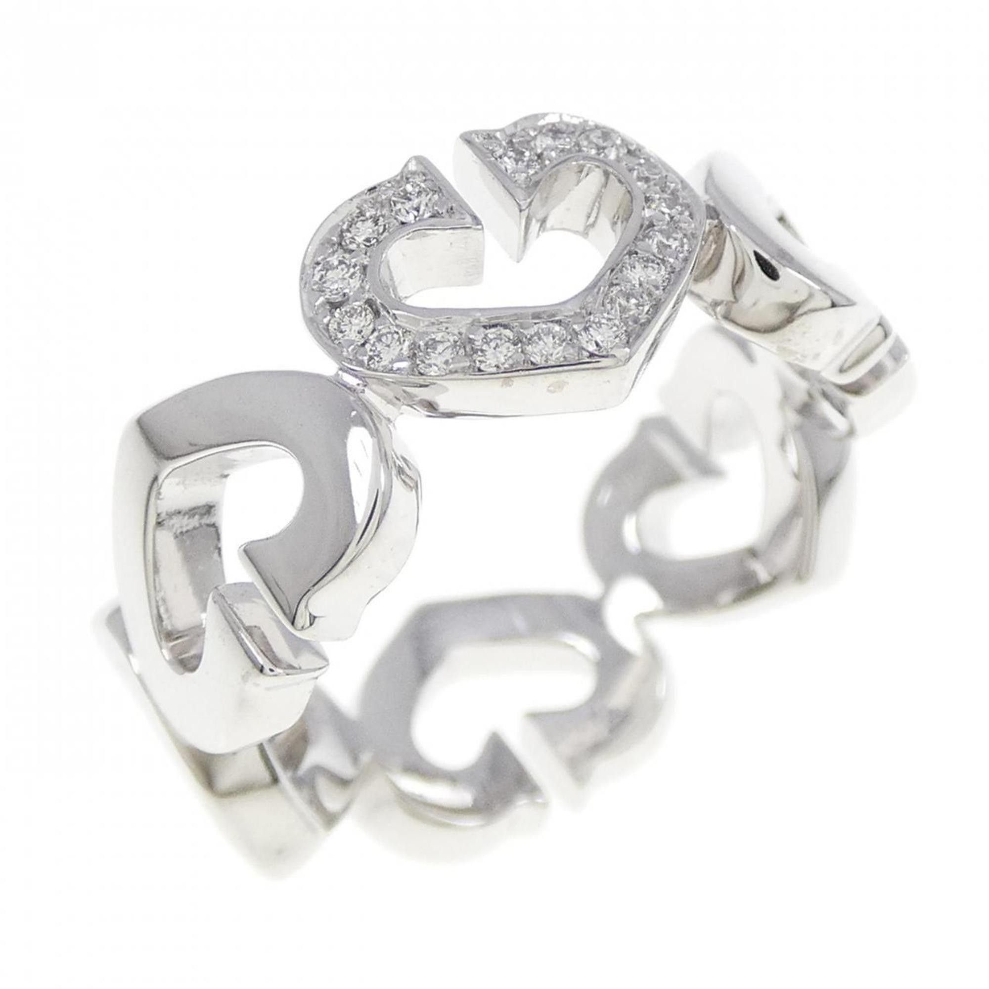Cartier Cartier C heart ring Size ONE SIZE - 3 Thumbnail