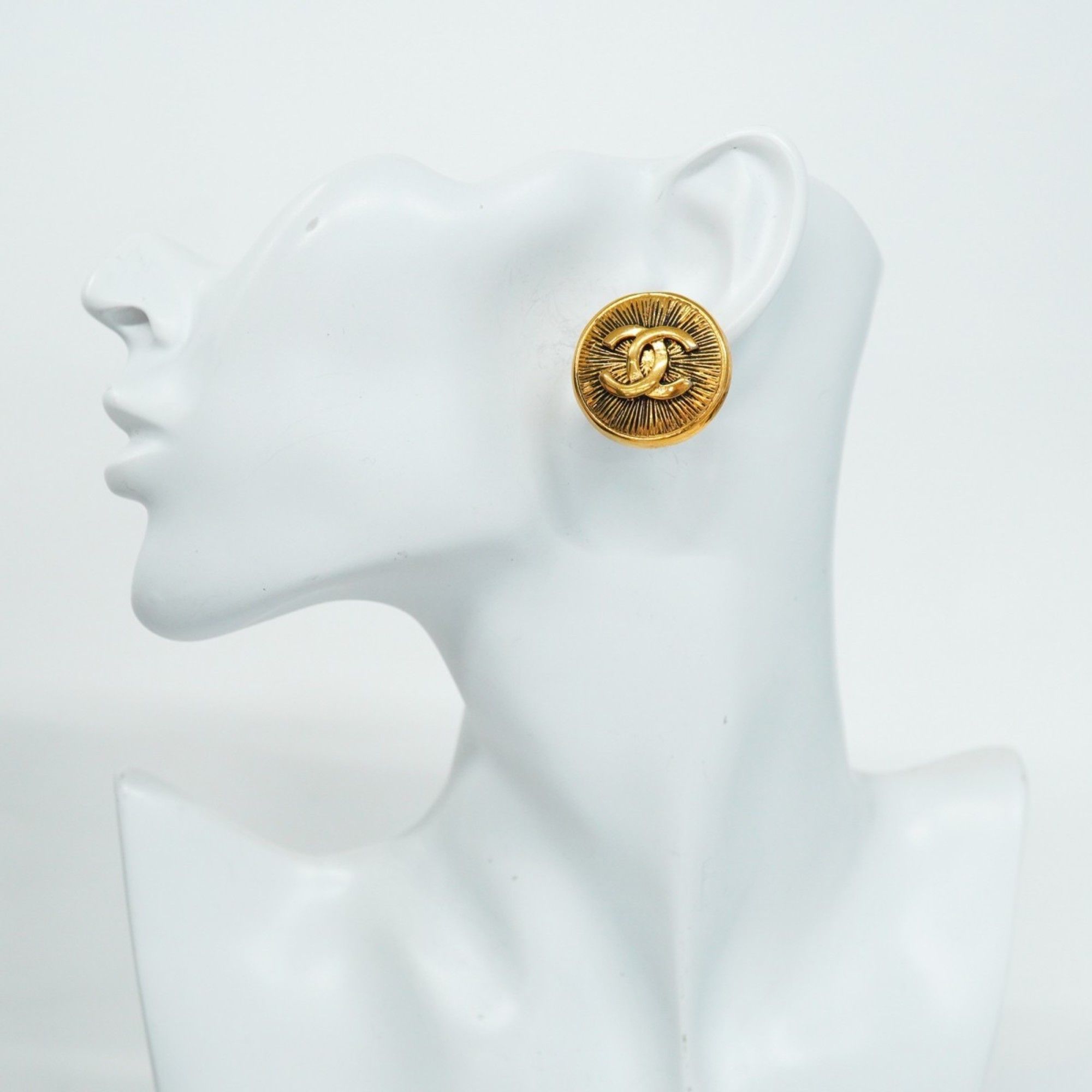 Chanel Chanel Coco Mark earring Size ONE SIZE - 5 Thumbnail