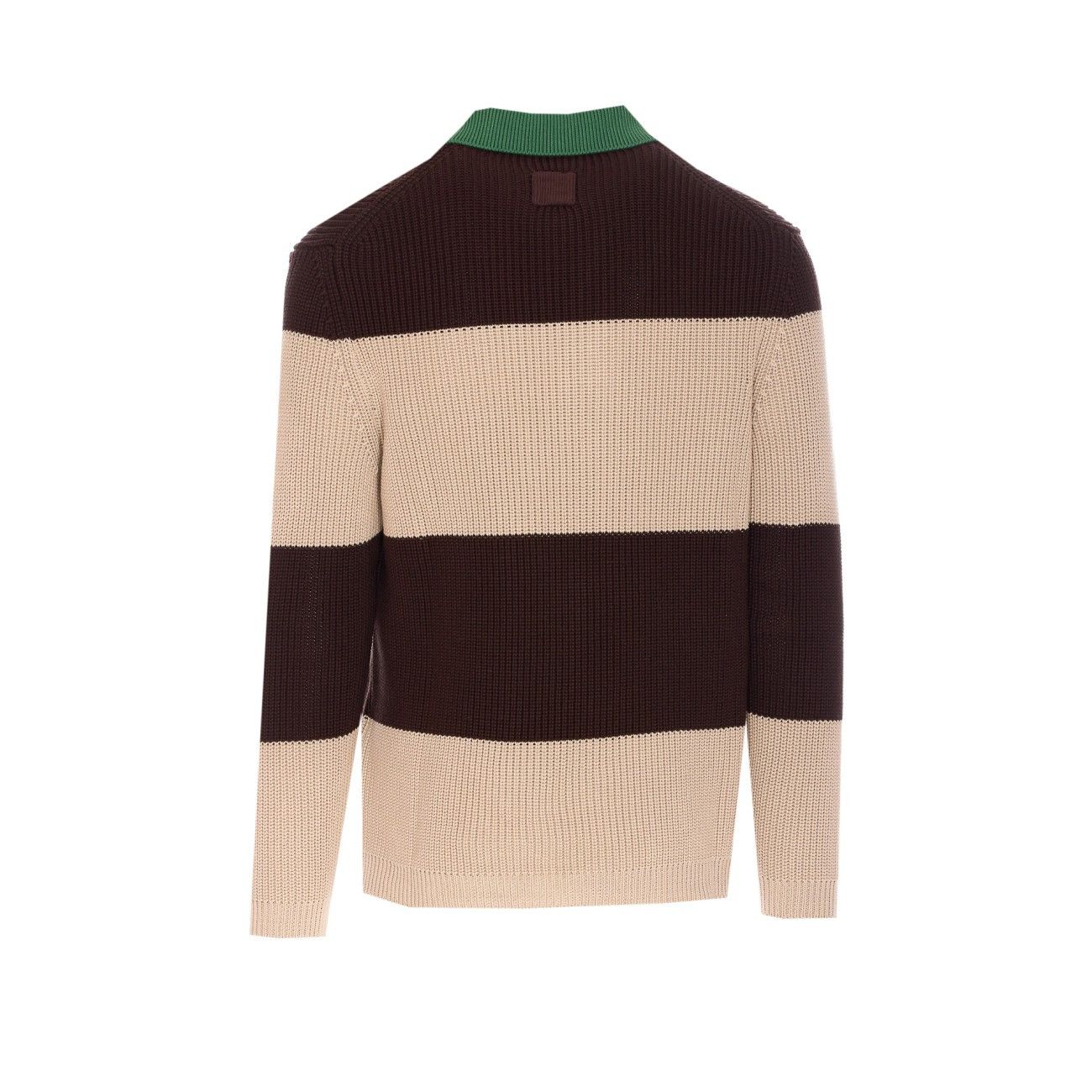 Fendi FENDI CLUB KNIT LONGSLEEVES POLO Size US M / EU 48-50 / 2 - 2 Thumbnail
