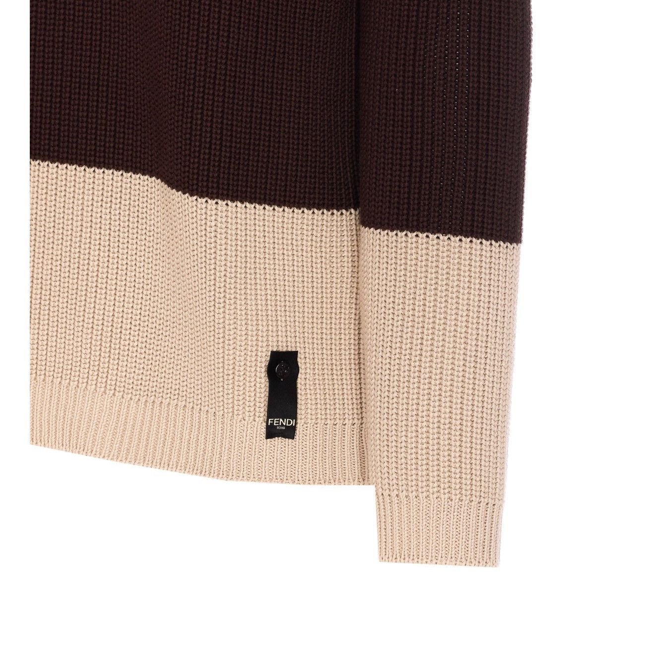 Fendi FENDI CLUB KNIT LONGSLEEVES POLO Size US M / EU 48-50 / 2 - 3 Thumbnail