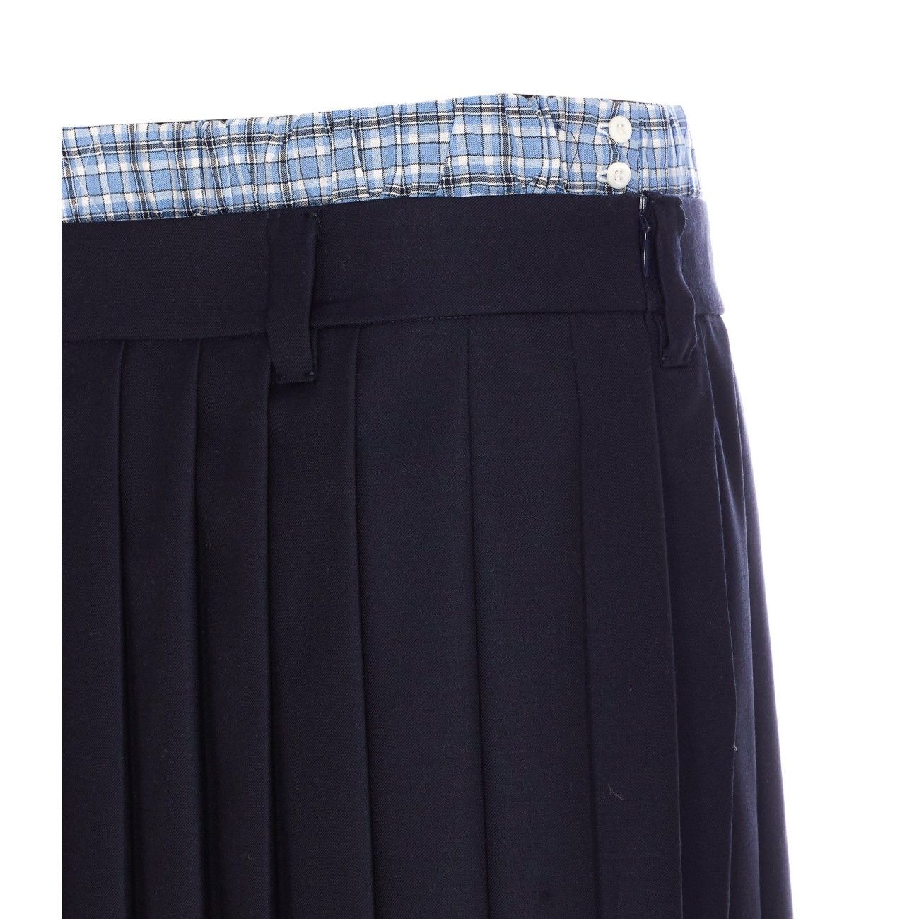 Miu Miu MINI LOGO SKIRT Size 28" / US 6 / IT 42 - 4 Thumbnail