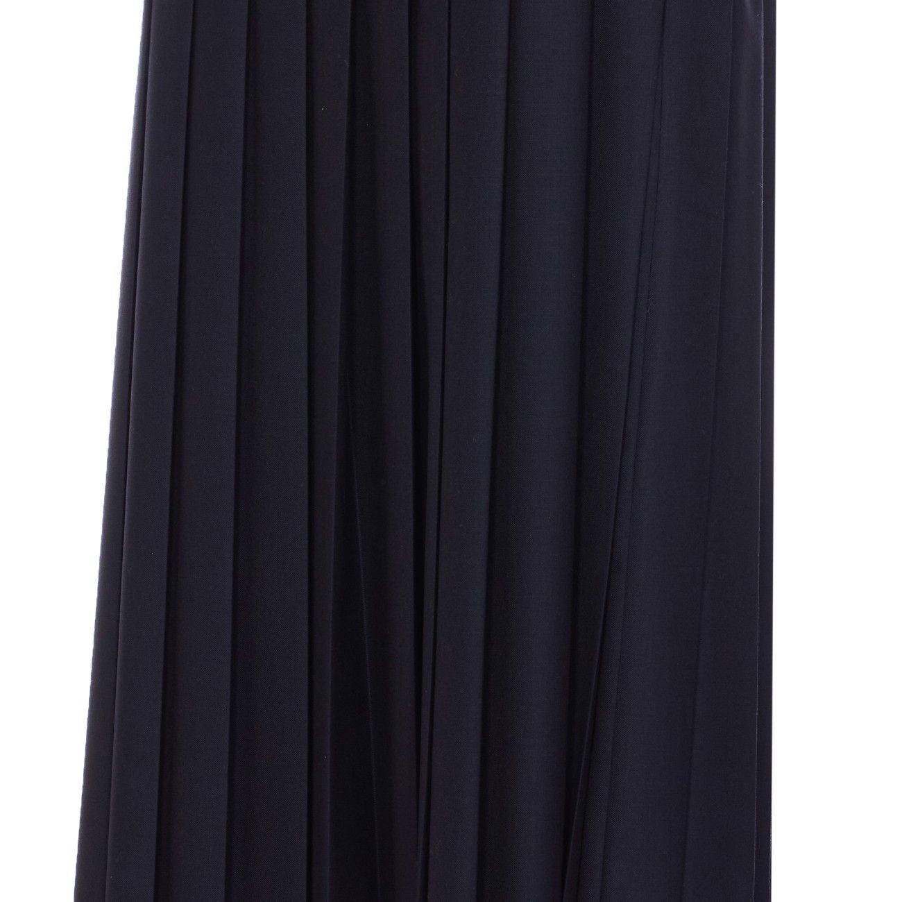 Miu Miu LOGO PLEATED MIDI SKIRT Size 28" / US 6 / IT 42 - 4 Thumbnail