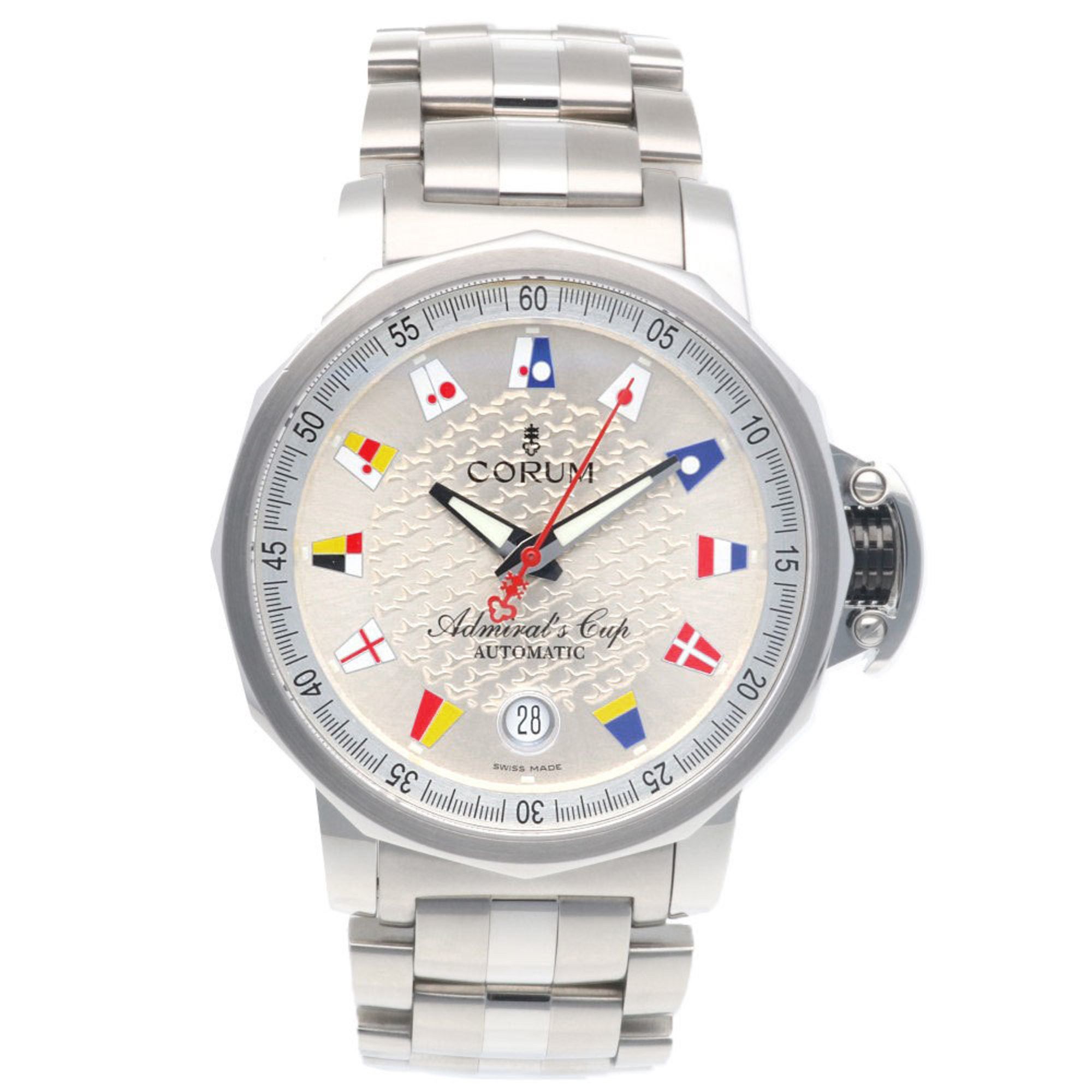 Corum Corum Admiral's Cup Trophy 41 Watch Stainless Steel 082.830.20 Automatic Men's CORUM 100M Overhauled Size ONE SIZE - 8 Thumbnail