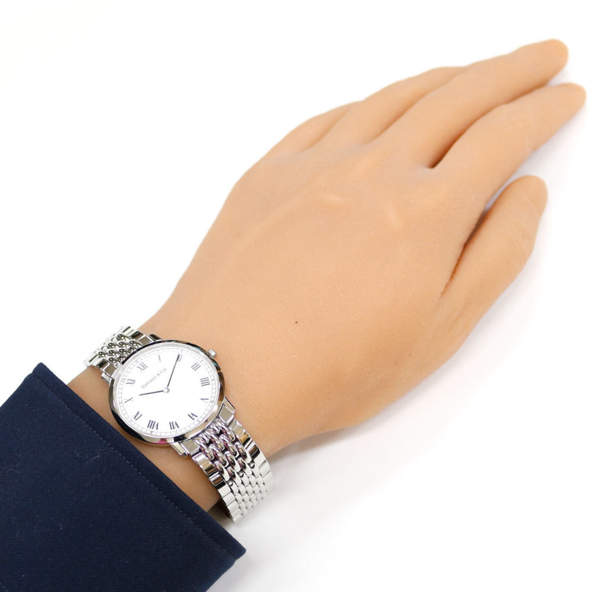 Tiffany & Co. Tiffany Classic Watch Stainless Steel M151 Quartz Men's TIFFANY&Co. Reason for sale: Not waterproof Size ONE SIZE - 2 Thumbnail