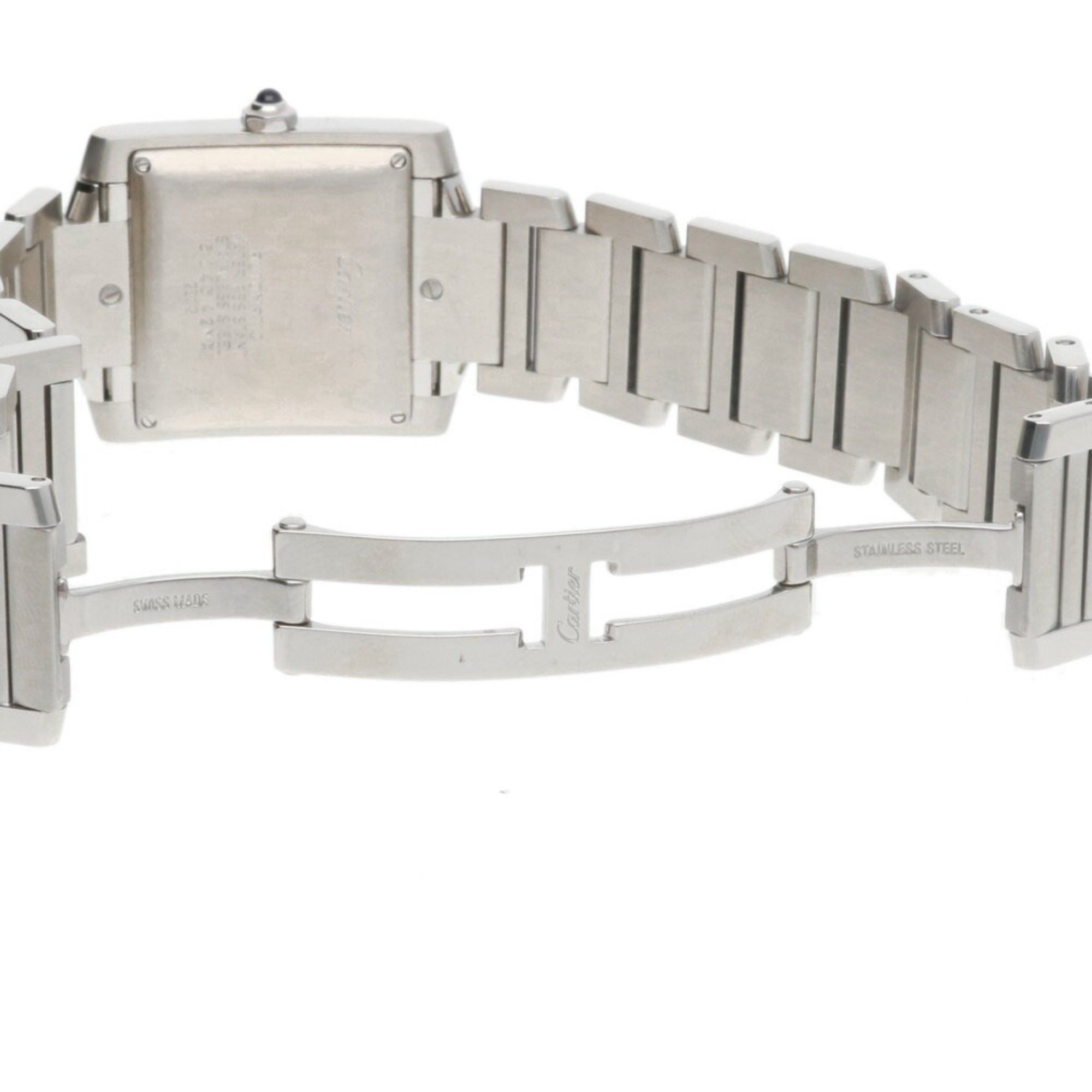 Cartier Cartier Tank Francaise LM Watch Stainless Steel W5100293 Automatic Men's CARTIER Overhauled Size ONE SIZE - 9 Thumbnail