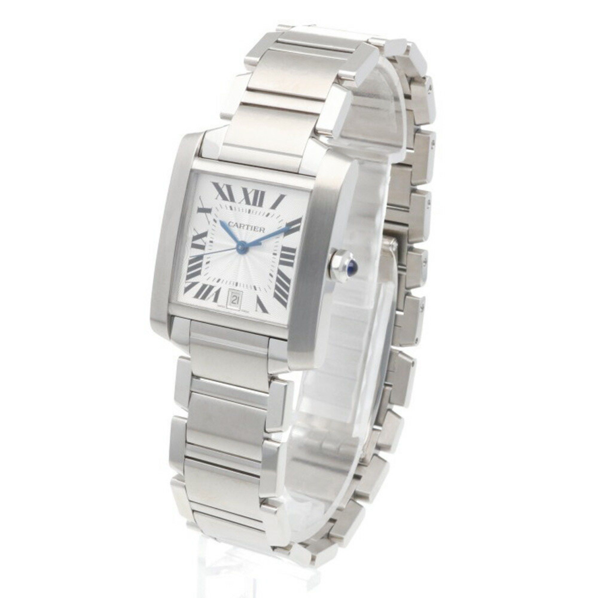 Cartier Cartier Tank Francaise LM Watch Stainless Steel W5100293 Automatic Men's CARTIER Overhauled Size ONE SIZE - 3 Thumbnail