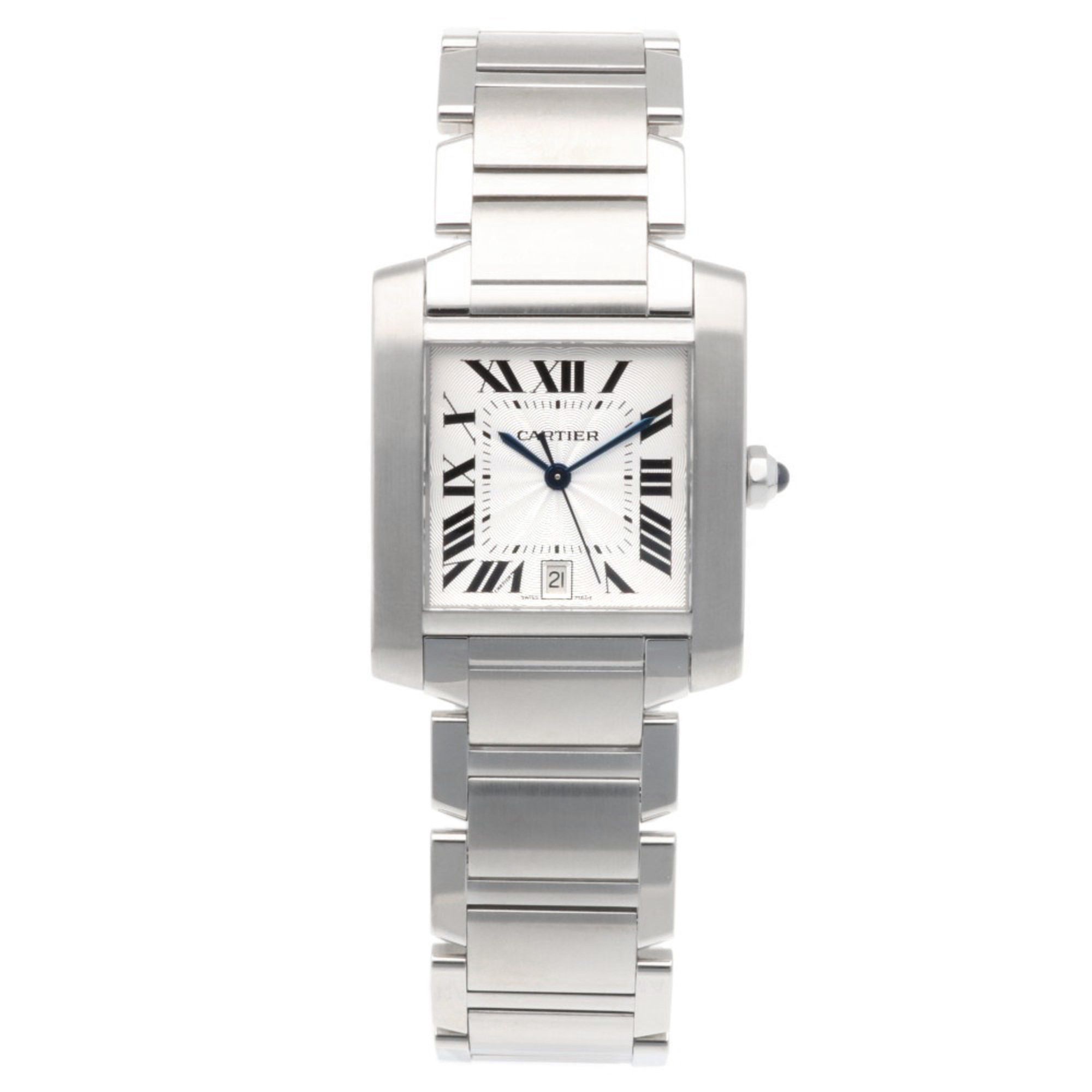 Cartier Cartier Tank Francaise LM Watch Stainless Steel W5100293 Automatic Men's CARTIER Overhauled Size ONE SIZE - 8 Thumbnail
