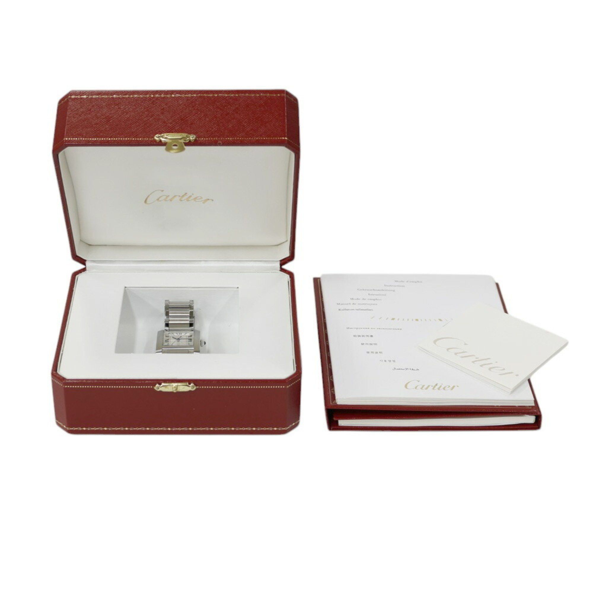 Cartier Cartier Tank Francaise LM Watch Stainless Steel W5100293 Automatic Men's CARTIER Overhauled Size ONE SIZE - 10 Thumbnail