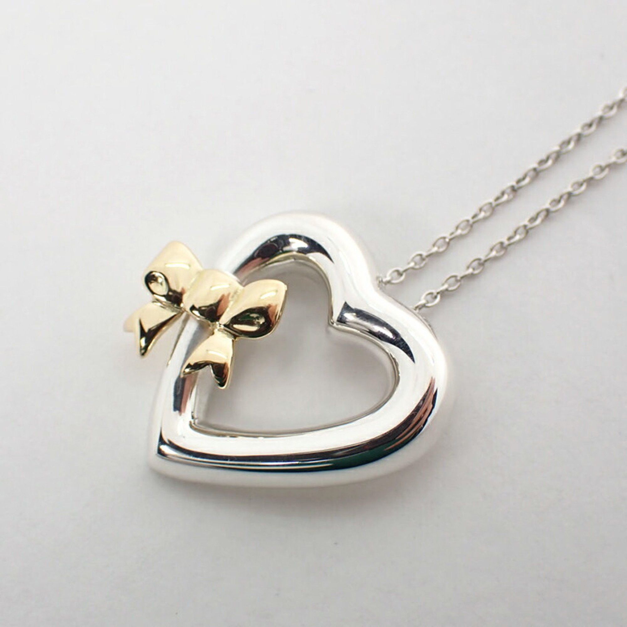 Tiffany & Co. Tiffany & Co Heart Ribbon necklace Size ONE SIZE - 7 Thumbnail