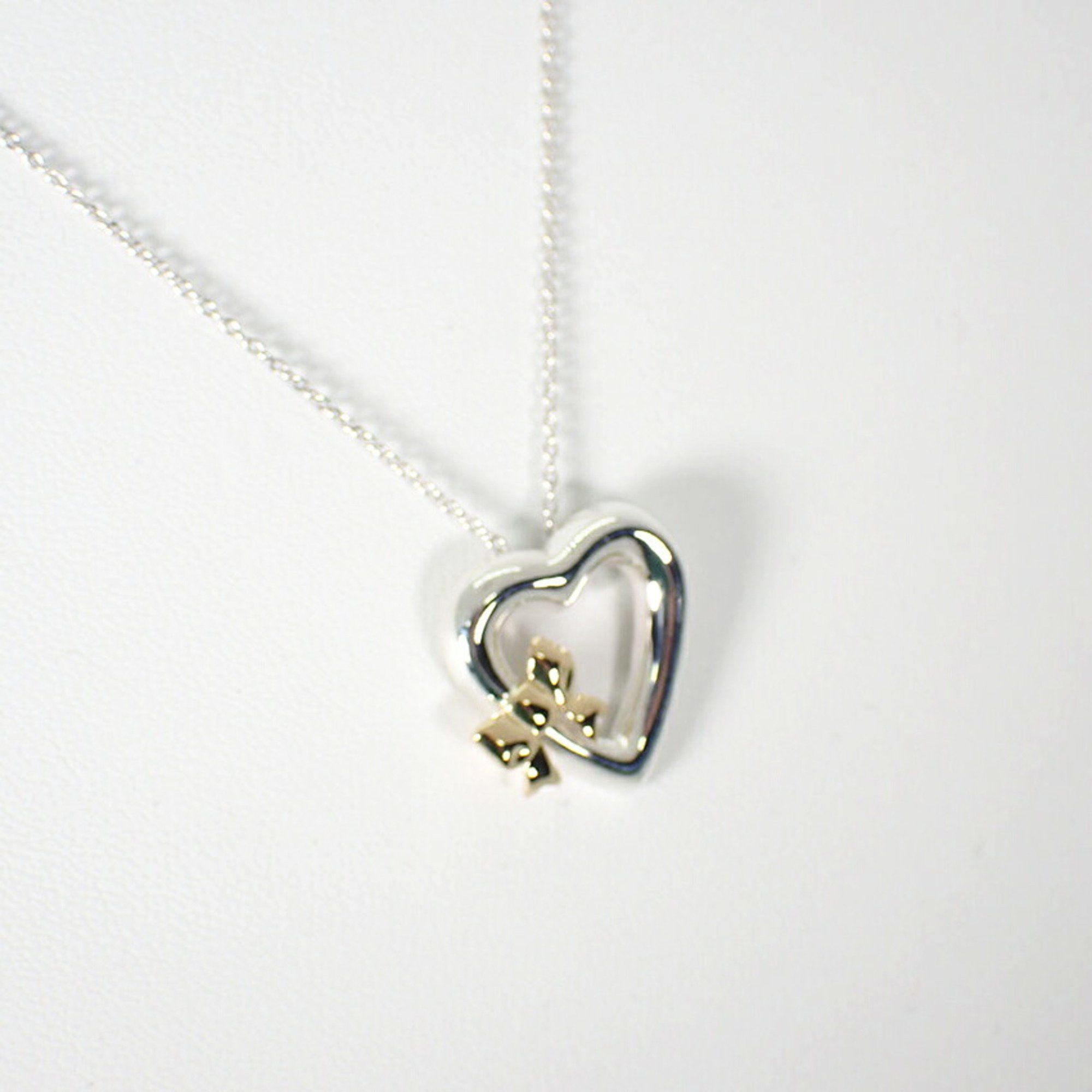 Tiffany & Co. Tiffany & Co Heart Ribbon necklace Size ONE SIZE - 5 Thumbnail