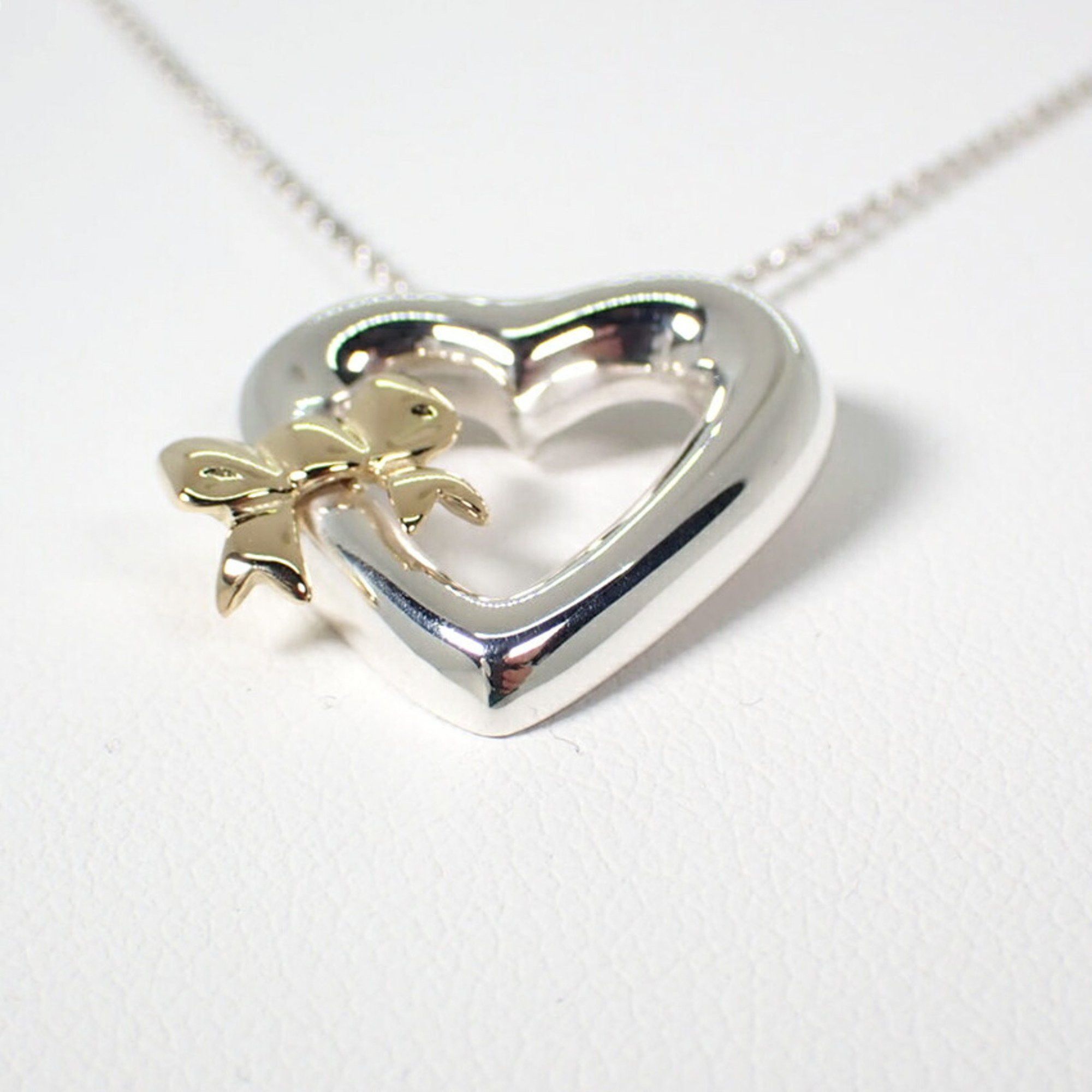 Tiffany & Co. Tiffany & Co Heart Ribbon necklace Size ONE SIZE - 6 Thumbnail