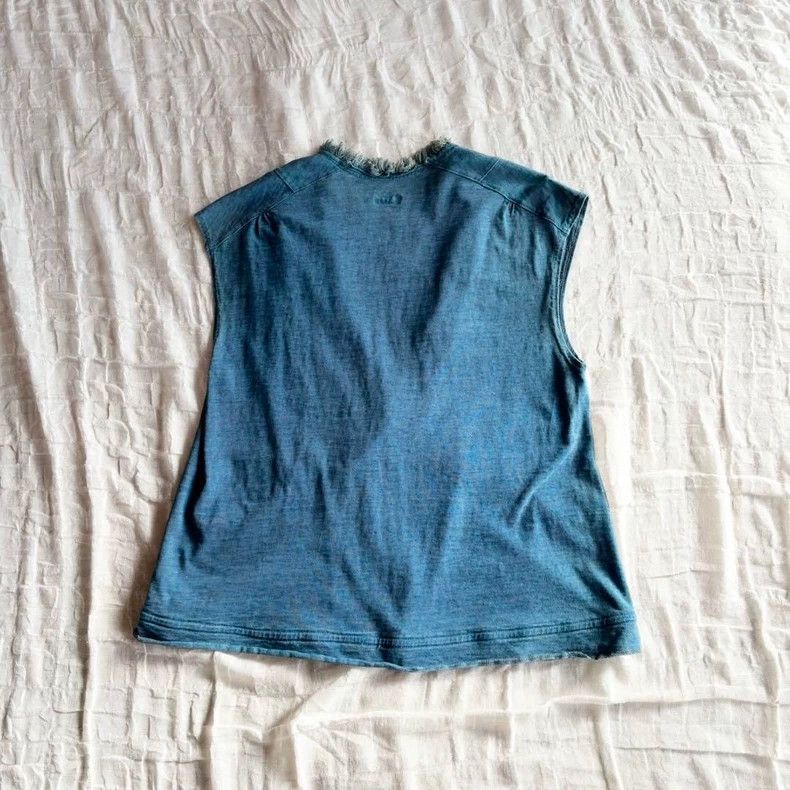 Kapital Sleeveless V-Neck Shirt by Kapital Size US S / EU 44-46 / 1 - 4 Thumbnail