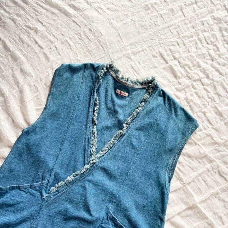 Kapital Sleeveless V-Neck Shirt by Kapital Size US S / EU 44-46 / 1 - 3 Thumbnail