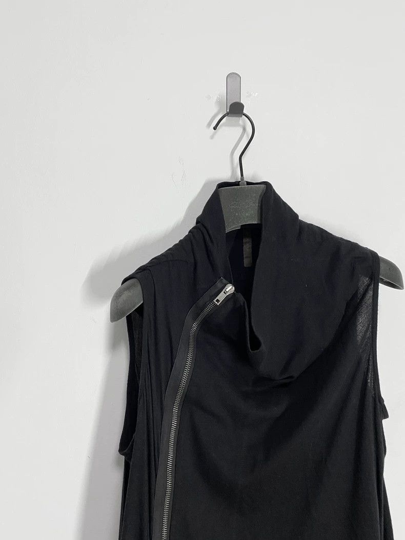 Rick Owens Asymmetrical Draped Vest by Rick Owens | Grailed