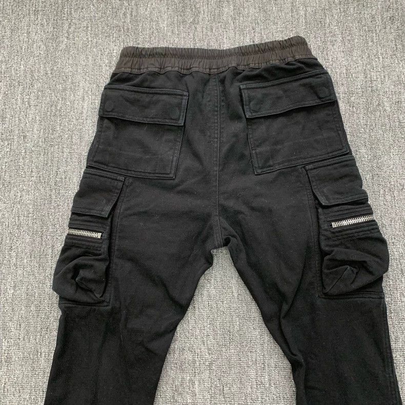 Rick Owens Rick Owens Black Cargo Pants Size US 34 / EU 50 - 9 Thumbnail