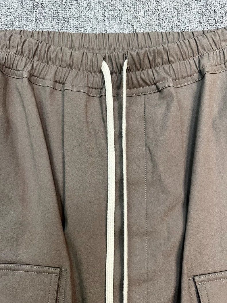 Rick Owens Rick Owens Brown Cargo Shorts for Men Size US 36 / EU 52 - 4 Thumbnail