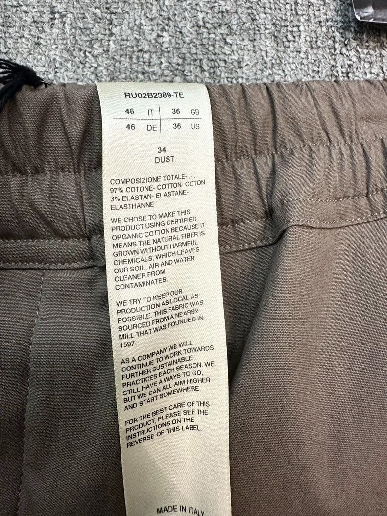 Rick Owens Rick Owens Brown Cargo Shorts for Men Size US 36 / EU 52 - 7 Thumbnail
