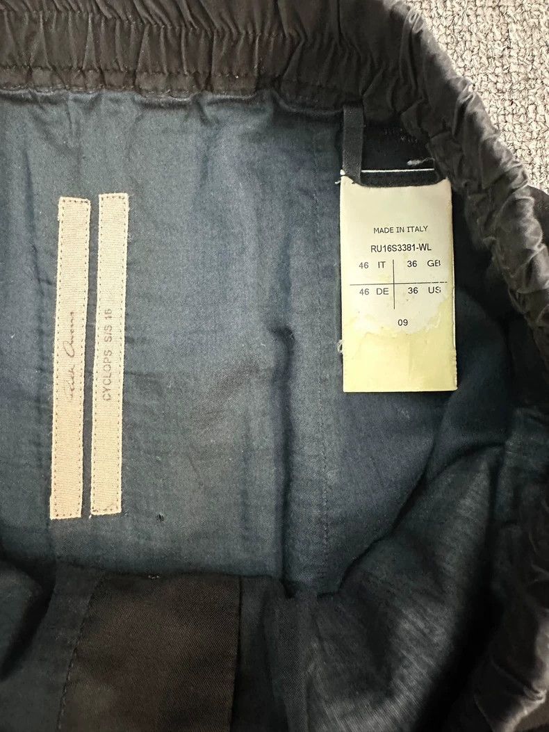 Rick Owens Rick Owens Classic Drawstring Shorts Size US 34 / EU 50 - 6 Thumbnail