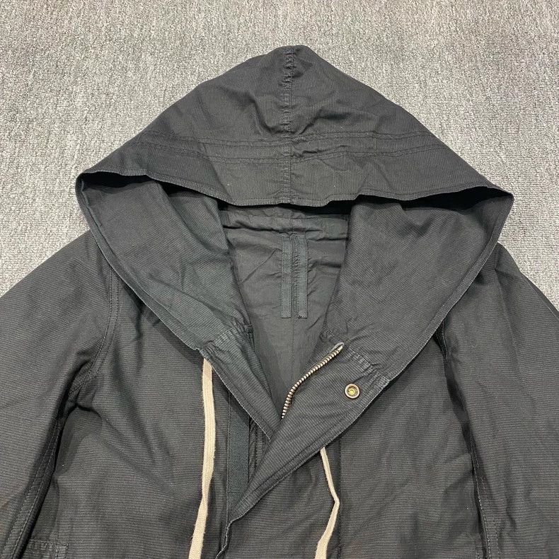 Rick Owens Rick Owens Hooded Fishtail Coat Size S Size US S / EU 44-46 / 1 - 8 Thumbnail