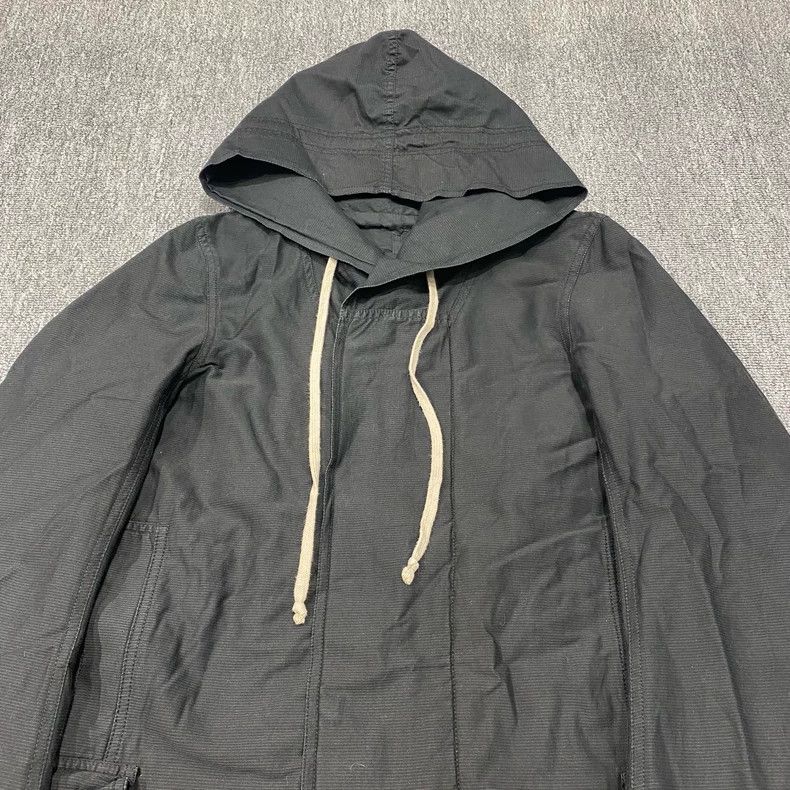 Rick Owens Rick Owens Hooded Fishtail Coat Size S Size US S / EU 44-46 / 1 - 6 Thumbnail