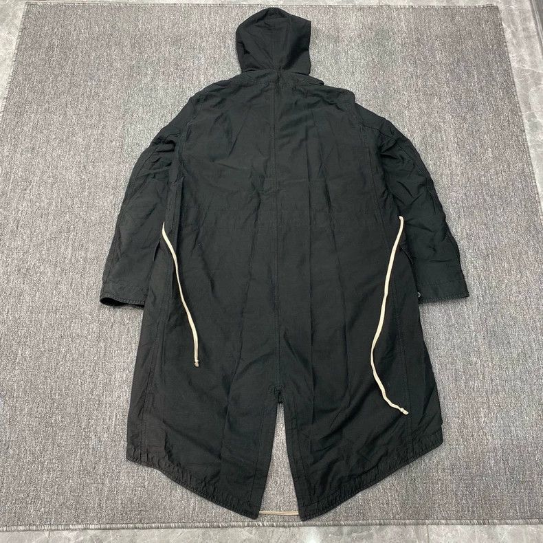 Rick Owens Rick Owens Hooded Fishtail Coat Size S Size US S / EU 44-46 / 1 - 2 Thumbnail