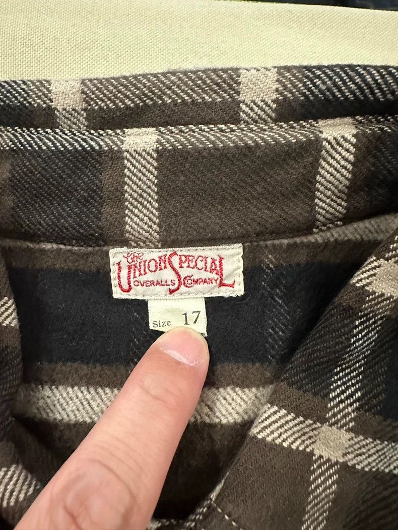 Freewheelers Freewheelers Thick Checkered Shirt Size US L / EU 52-54 / 3 - 5 Thumbnail