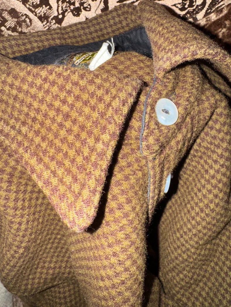 Freewheelers Heavy Brown Wool Hunting Shirt Size US M / EU 48-50 / 2 - 5 Thumbnail