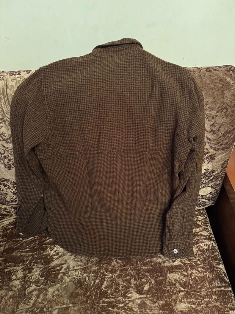 Freewheelers Heavy Brown Wool Hunting Shirt Size US M / EU 48-50 / 2 - 2 Thumbnail