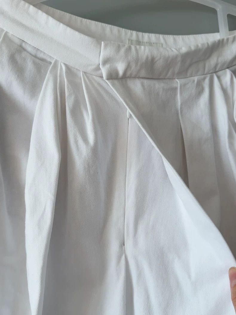 Dries Van Noten Dries Van Noten White Loose Casual Pants Size US 31 - 3 Thumbnail