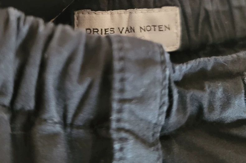 Dries Van Noten Lightweight Black Casual Pants Size US 31 - 4 Thumbnail