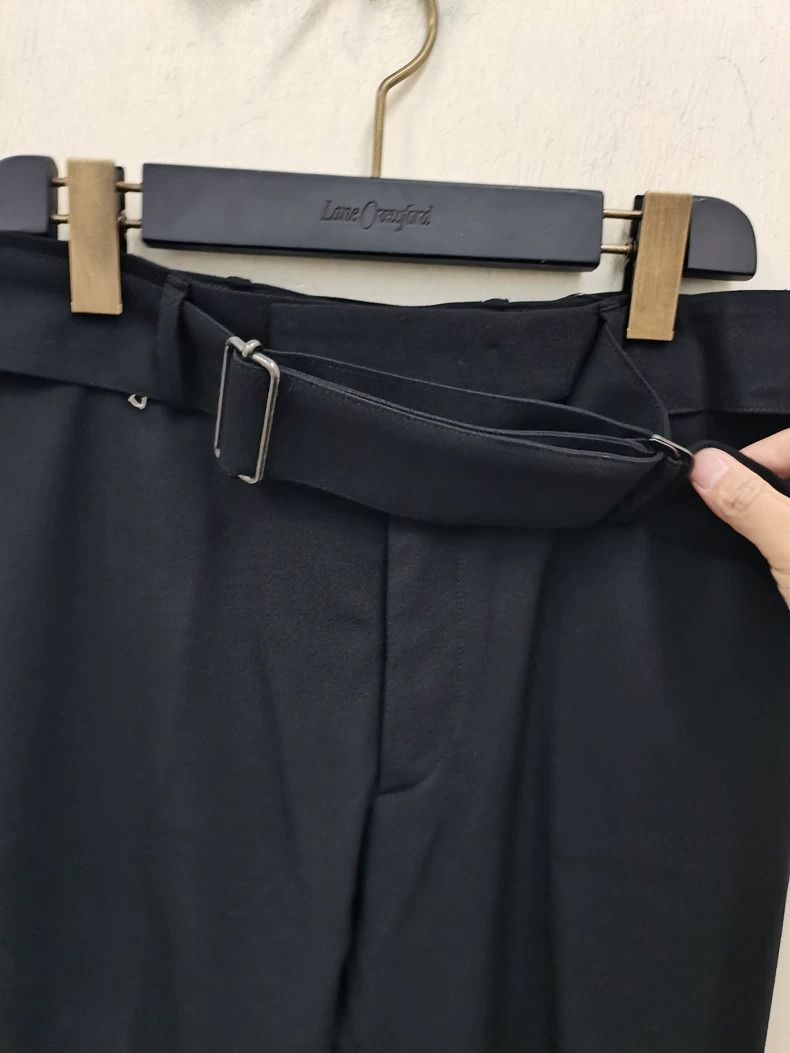 Dries Van Noten Dries Van Noten Men's Black Wool Blend Pants Size US 36 / EU 52 - 2 Thumbnail