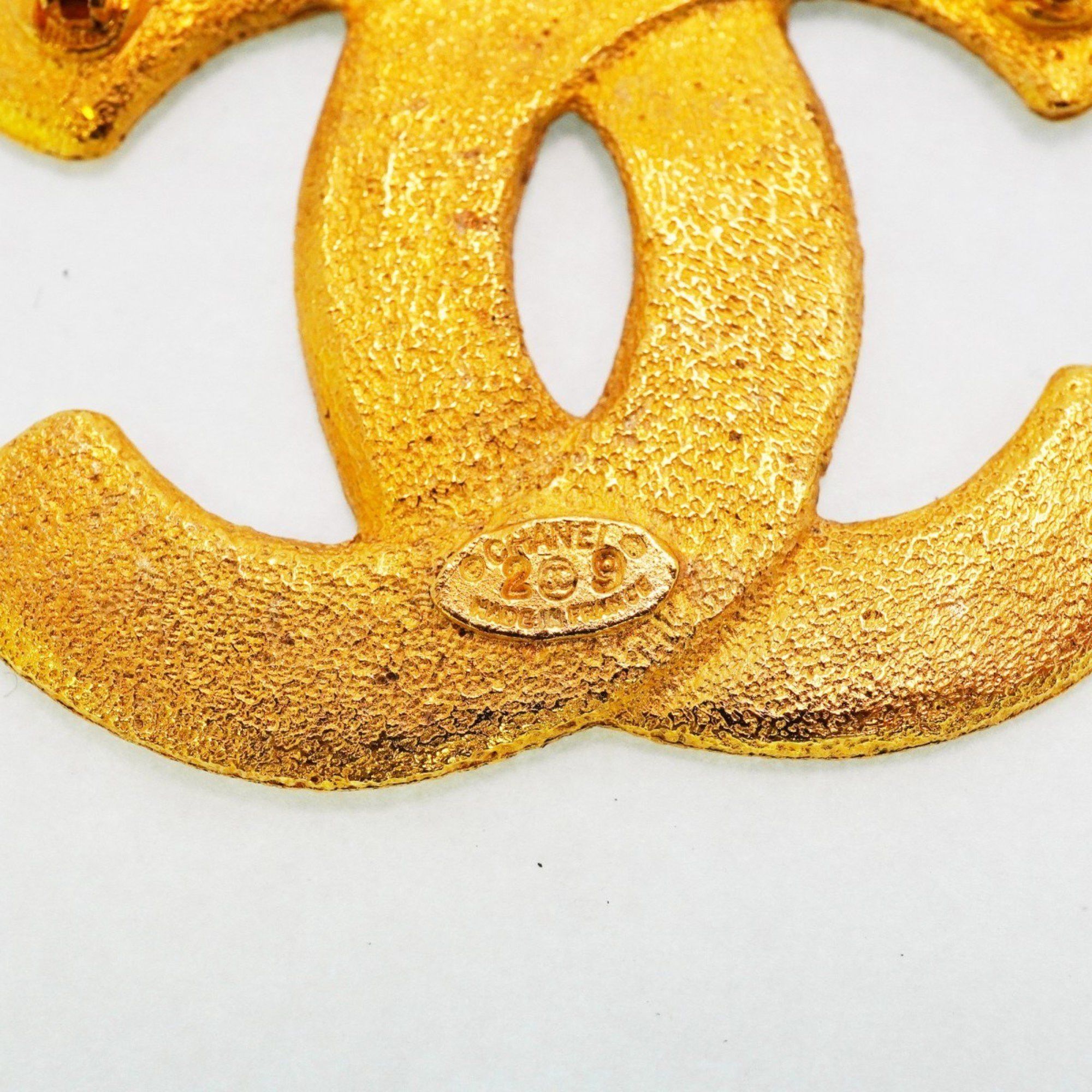Chanel Chanel Coco Mark brooch Size ONE SIZE - 5 Thumbnail